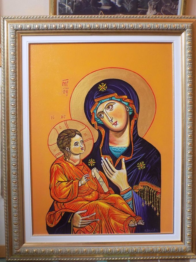 Sveta Bogorodica i Isus 60x45 cm.
