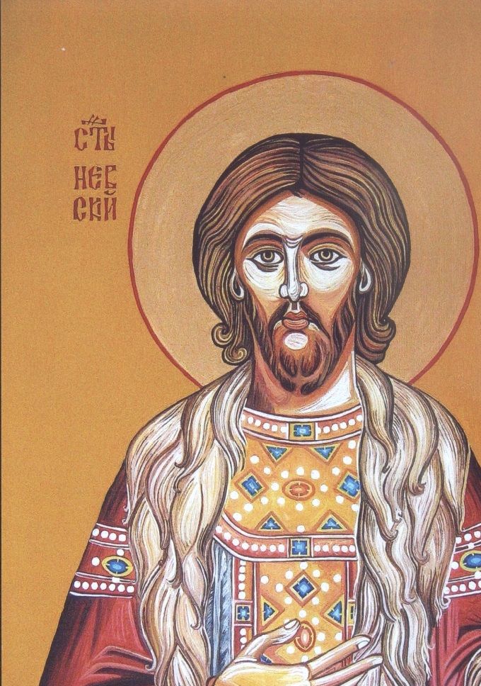 Sveti Aleksandar Nevski  60x45 cm.