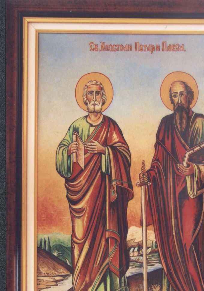 Sveti apostoli Petar i Pavle 65x45 cm.
