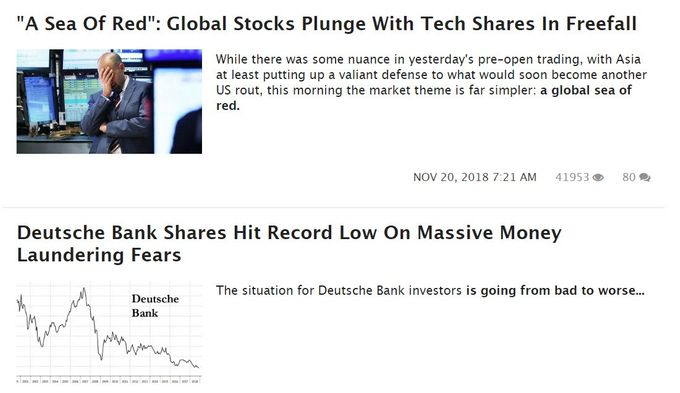 Nov 20- 2018 Markets! https://www.zerohedge.com/?page=1
