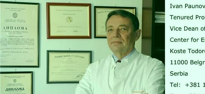 Ivan R. Paunovic MD, Beograd- SRB