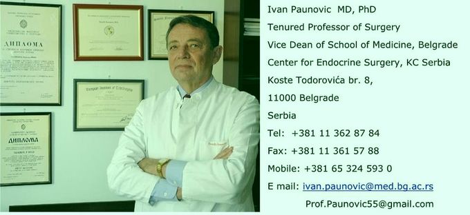 Ivan R. Paunovic MD, Beograd- SRB