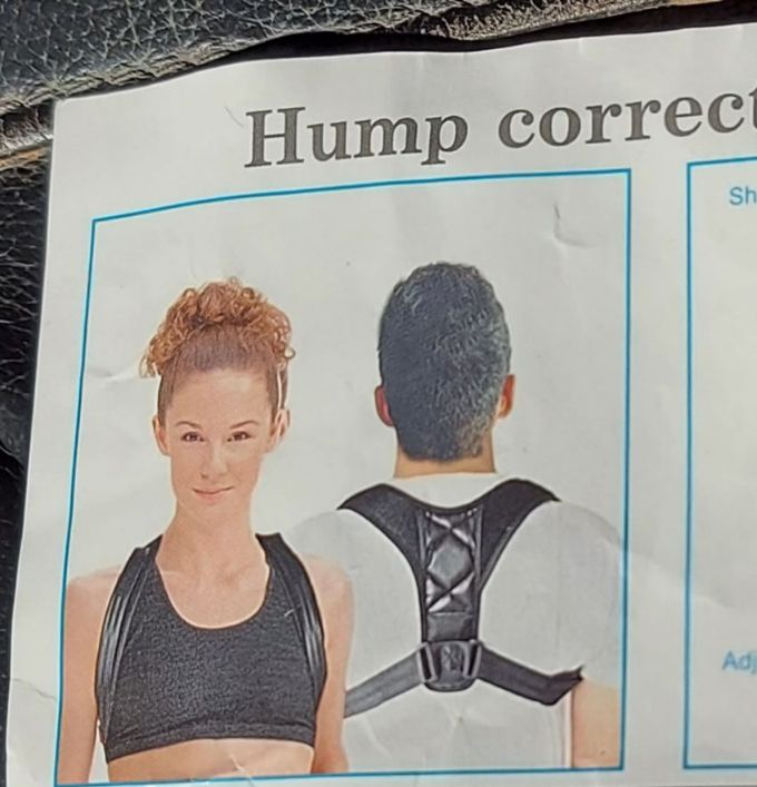 Hump correction Belt- Velcro-Cicak varijanta..........za bolje disanje plucima, korekciju drzanja vrata,  tela,  i statike kicme/ledja/karlice.....