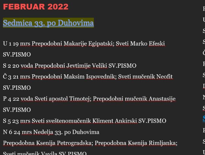 Feb 2022 citanja....