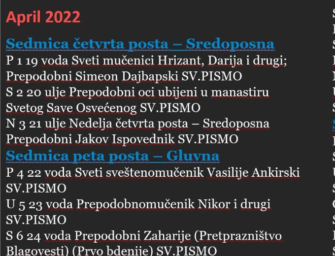 April 2022 citanja......