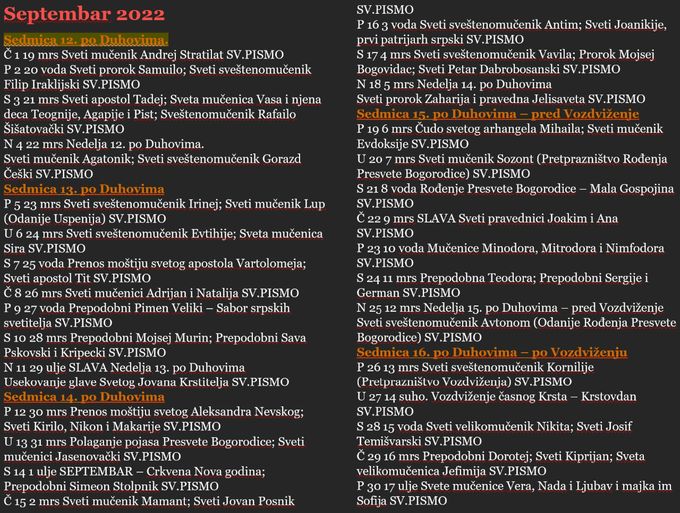 Sept 2022 citanja.......